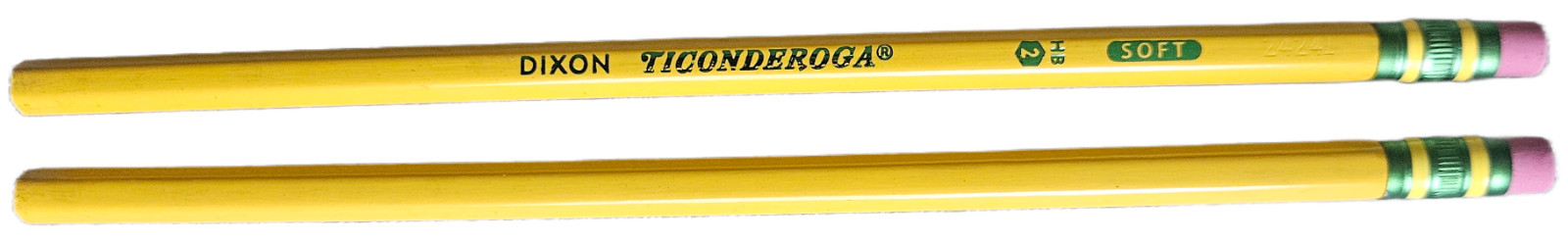4 pks – (48 ) Ticonderoga Wood Pencils, Unsharpened #2 HB Lead, 12 Count Each Bx