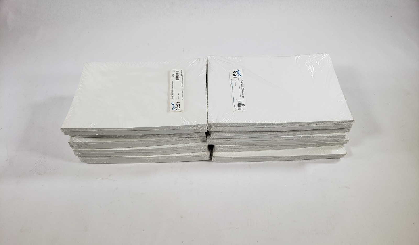 Lot Of 10 Pacon P5281 White Medium Weight Tagboard 12″ X 9″ 100 Per Pack