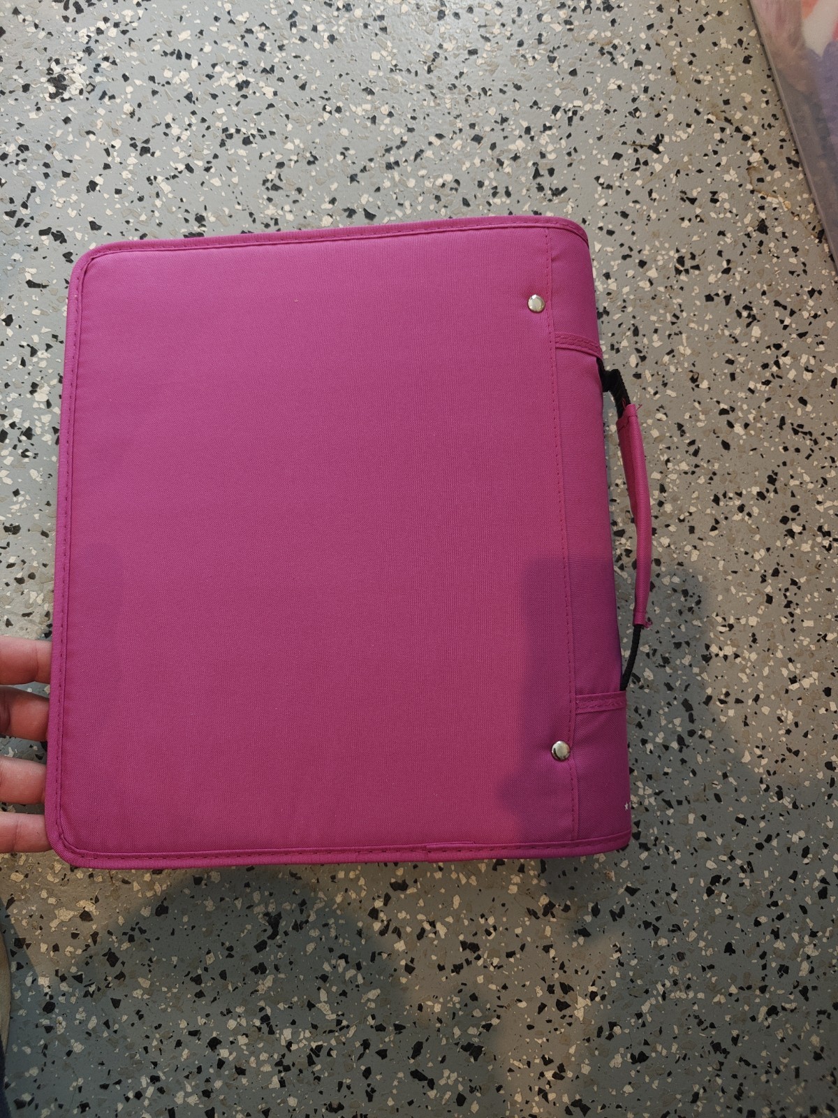 Five Star Zipper Binder, 2 Inch 3-Ring Binder for School, 6 Pocket Expanding 380