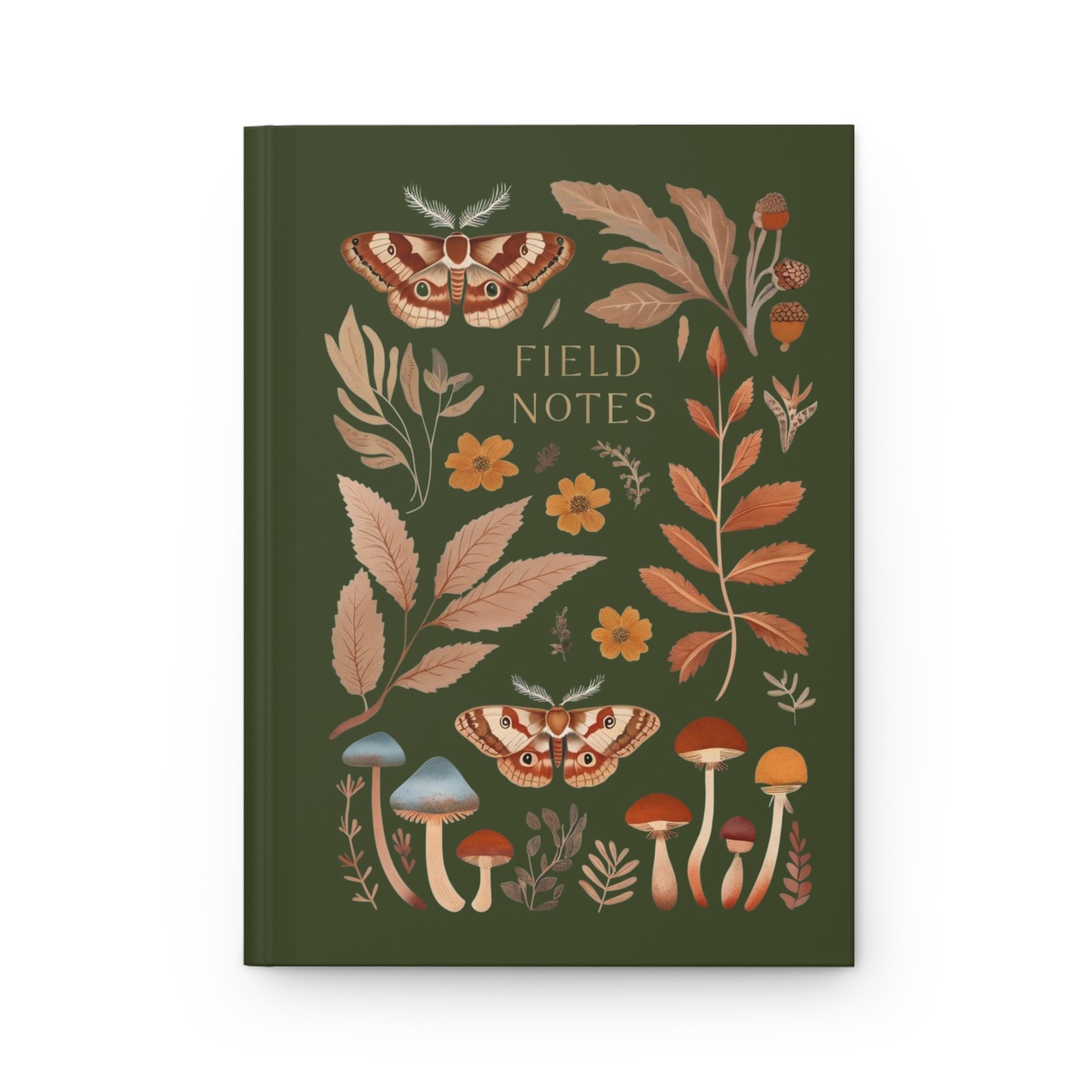 Field Notes Forest Moths & Mushrooms Journal | Fantasy Core | Naturalists
