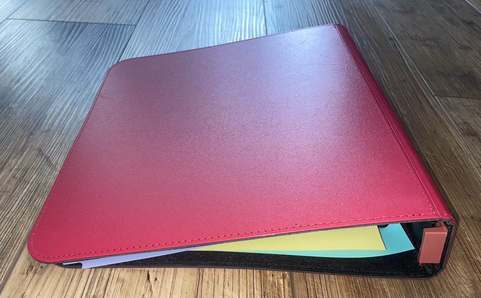 Mead Five Star Maroon Colored 3 Ring 2 Inch Binder
