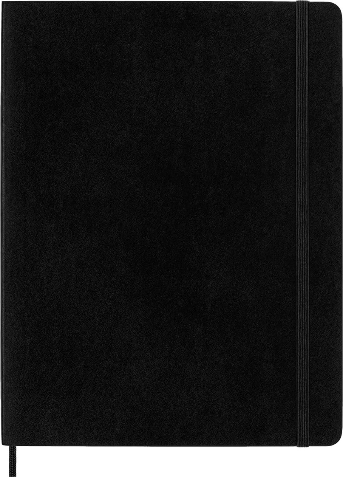 Moleskine Classic Notebook, Soft Cover, XL (7.5″ x 9.5″) Plain/Blank, Black, 192