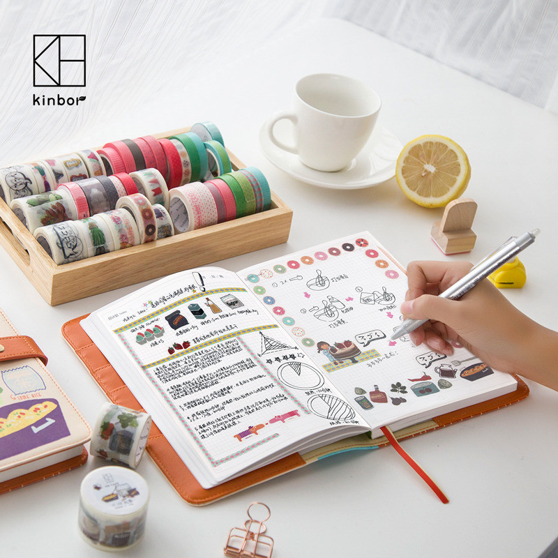 A5 Hobonichi Style Kitchen Theme Traveler’s Notebook Planner Daily Plan