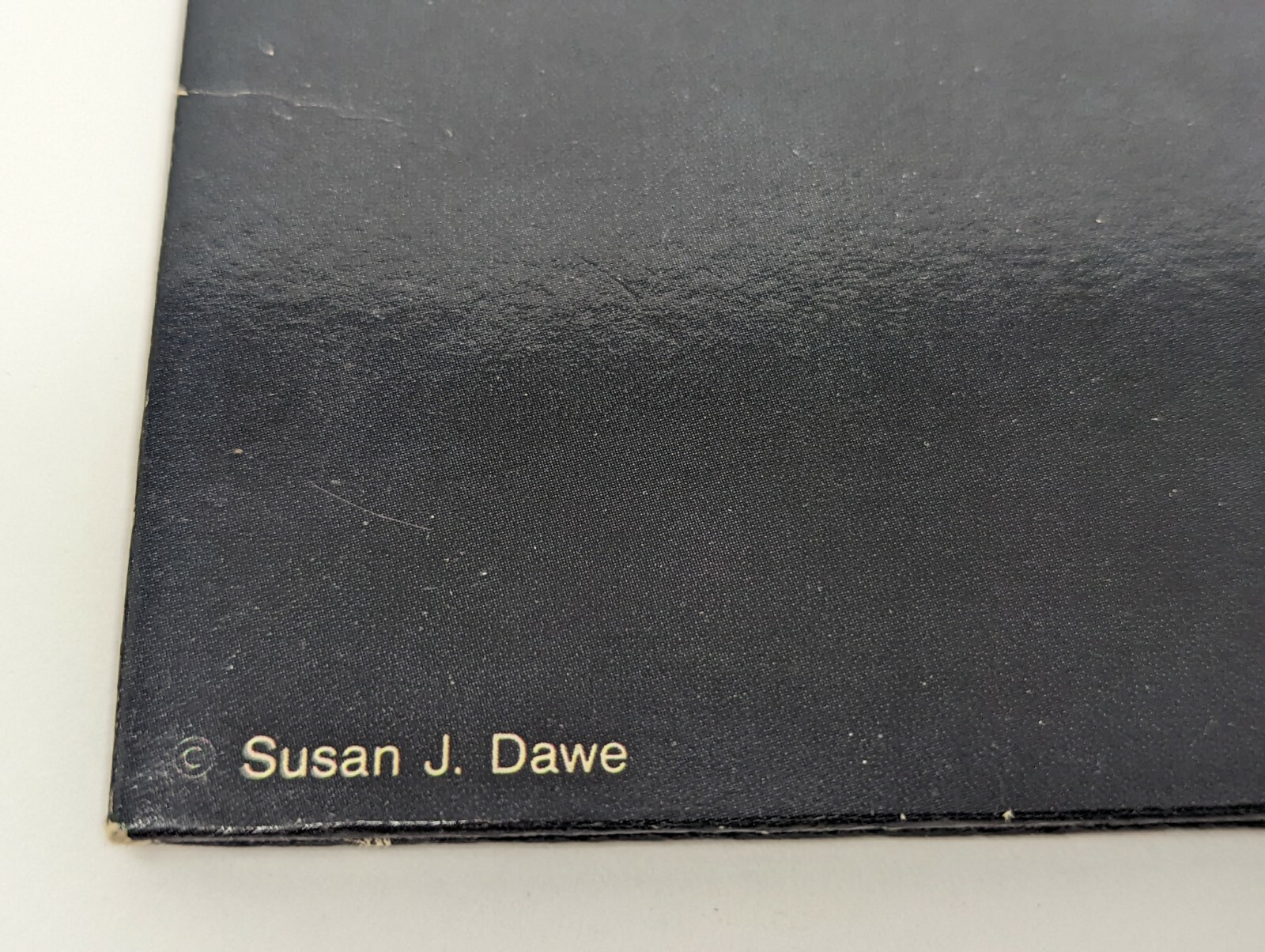 Vintage 80’s Susan Sue Dawe Unicorn Portfolio Notebook Binder Folder Made USA