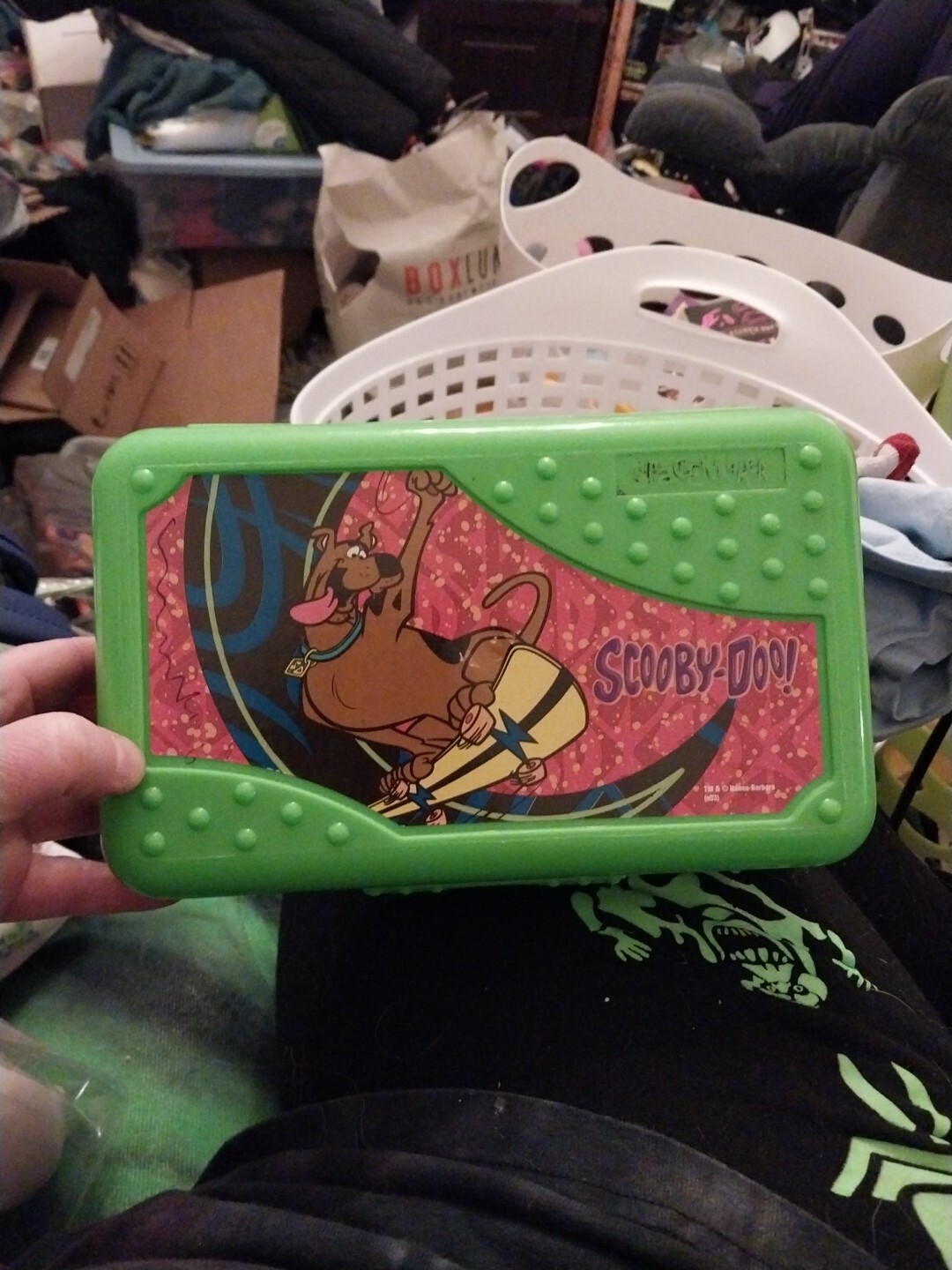 Vintage NOS Scooby Doo Pencil Box Spacemaker Cartoon Network 2000 USA Made