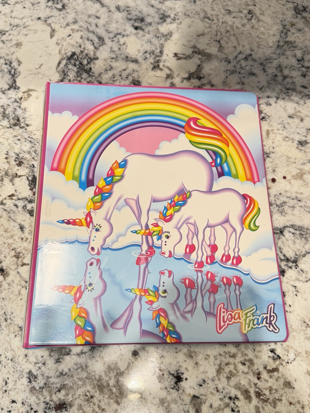 Lisa Frank 3 Ring Binder 30th Happy Birthday Markie Celeste Dolphins Folder 2021