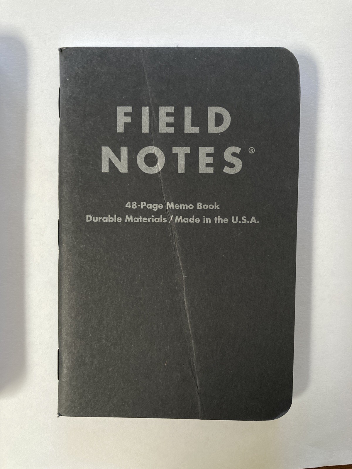 Field Notes Heartbeat Red Graph Paper Memo Books Single RARE, 2 Pitch Black