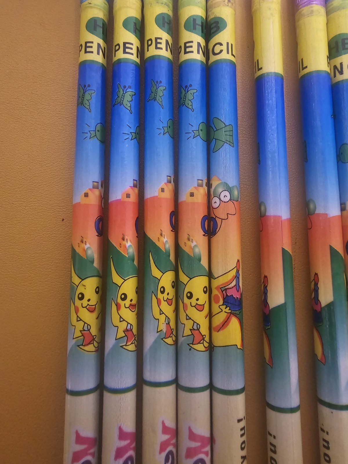Lot of 30+ Vintage POKEMON Pencils PIKACHU Nice To Meet You!