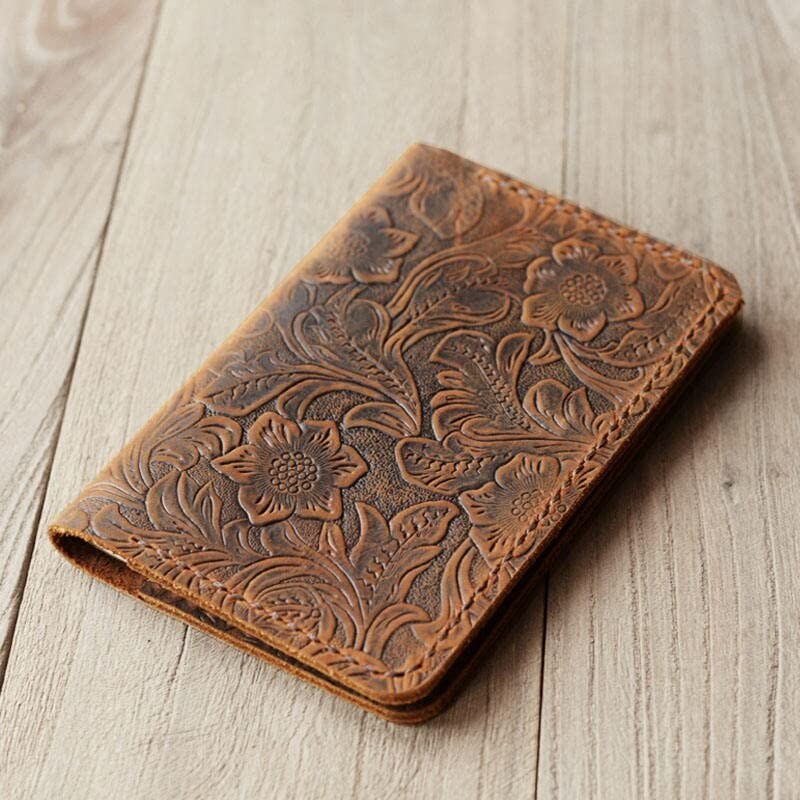 Genuine Leather Journal Cover for Field Notes, Notebook Cover for Moleskine C…