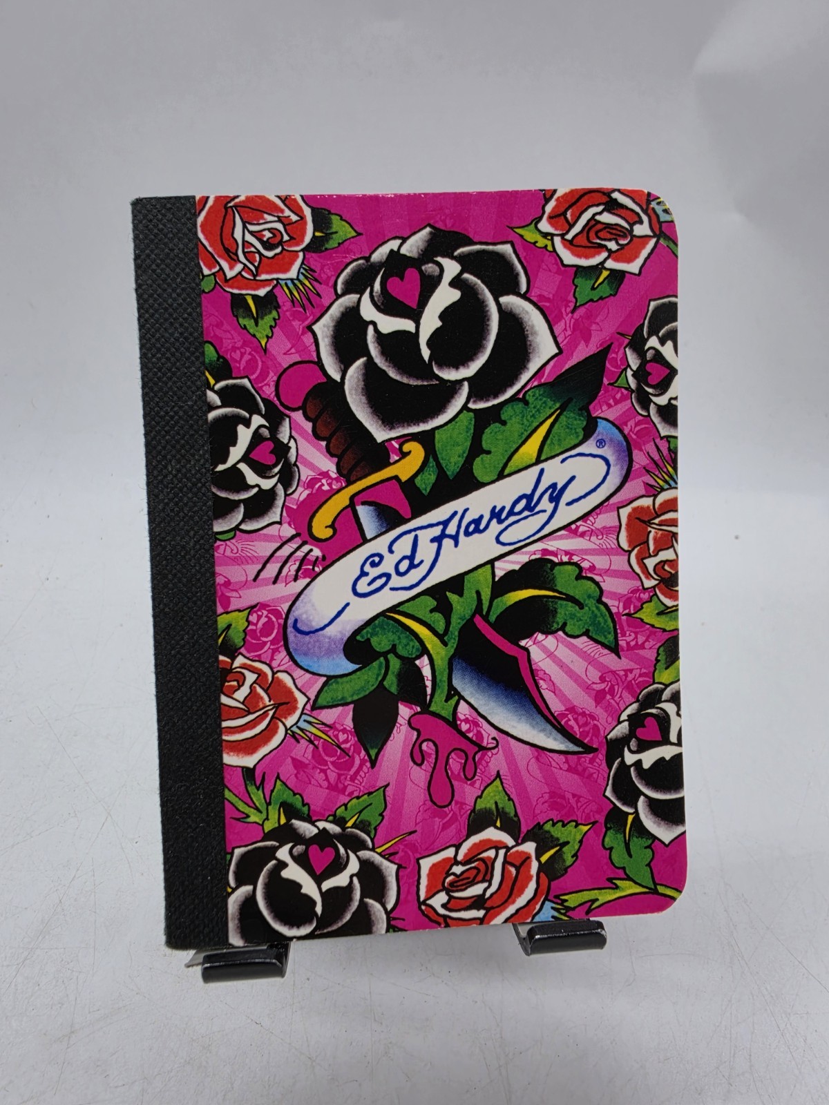 Lisa Frank Ed Hardy Flower Blade Mini Notebook 4.5″ x 3.25″ Y2K NEW
