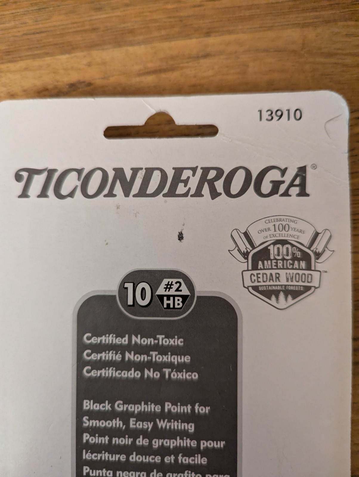 Ticonderoga Striped Pencils #2 Soft Pre-Sharpened 20 Count (2 Packs of 10) NEW
