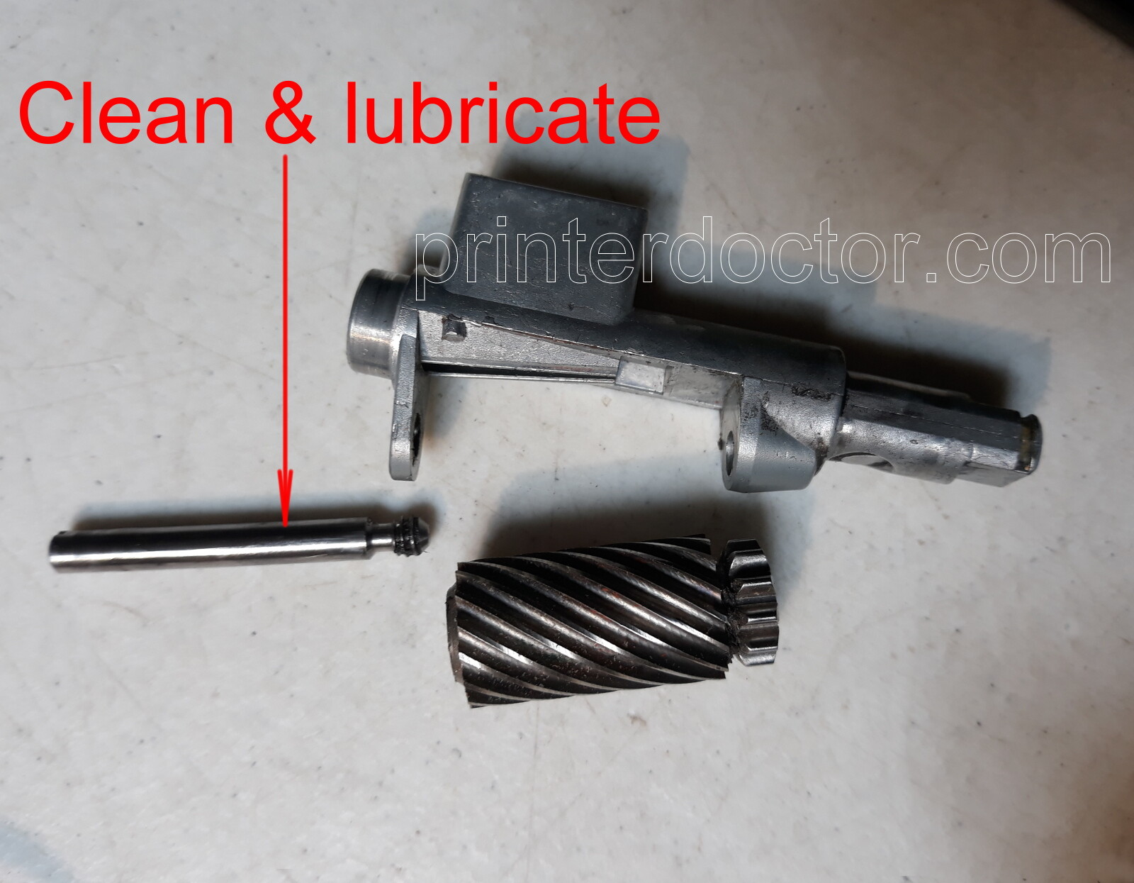 Improved Nylon gear Boston model 21, 22, 24, 1730 electric pencil sharpener 296A