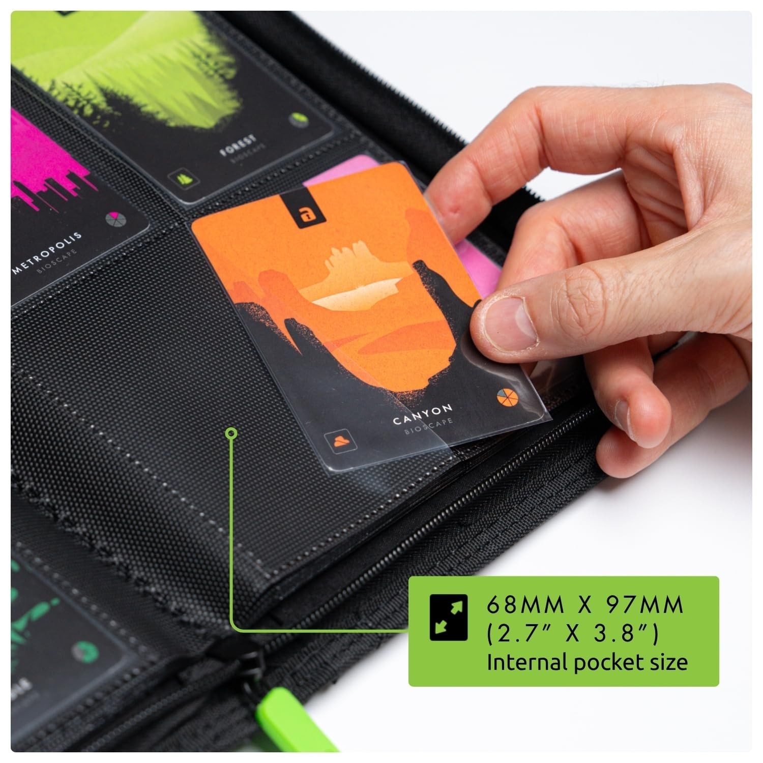 Vault X 4 Pocket Zip Binder, 160 Cards, Exo-Tec Material, 20 Side-Loading Pag…