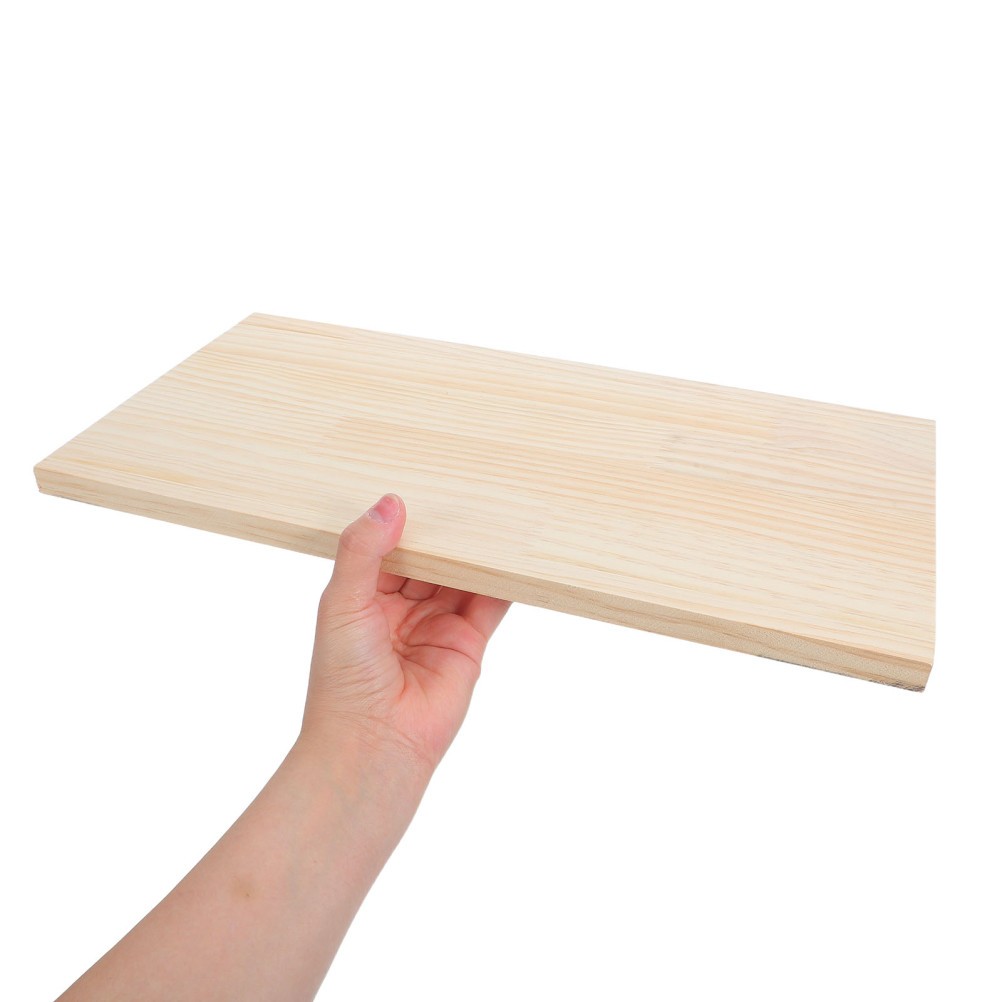 Pine Wood Shelf Divider: Unfinished Wooden Panel for Pantry and Cabinet – DIY
