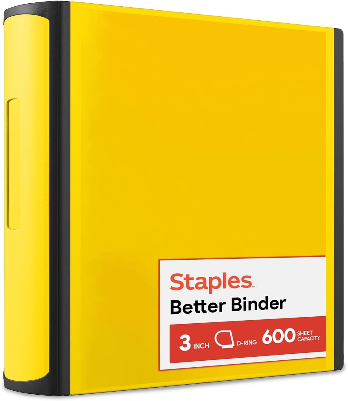 Staples Better 2-Inch 3-Ring Binder, ple – Heavy-Duty Binder for School