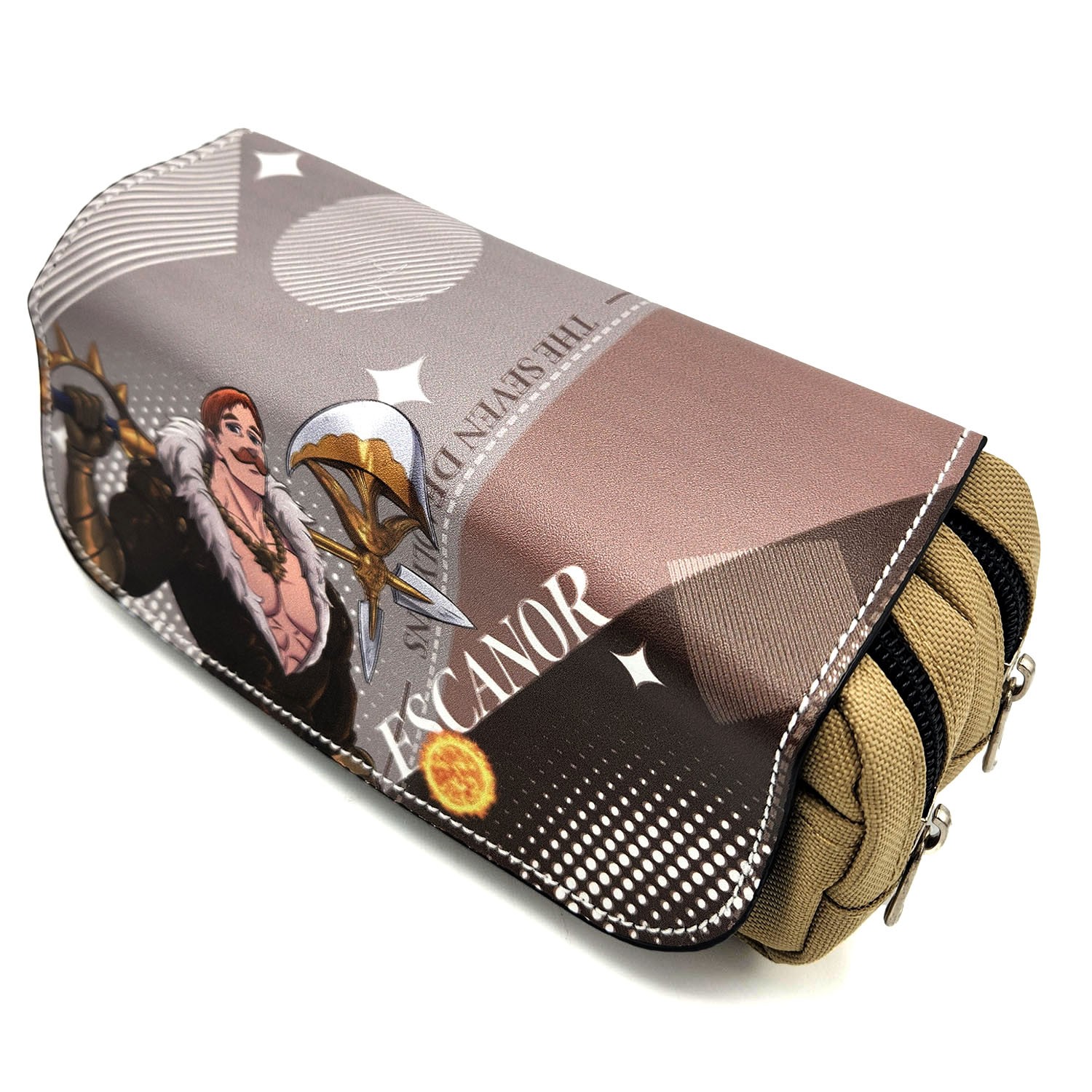ESCANOR STYLE A Seven Deadly Sins Pencil Case (Lion’s Sin of Pride Bag Wallet)
