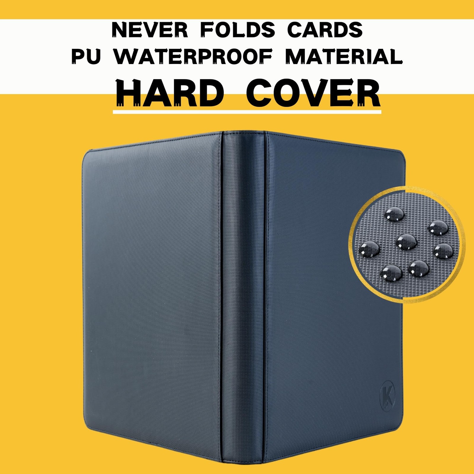 Top loader Binder, Holds 128+ Toploaders, 4 Pocket Top Loader Card Storage Ca…