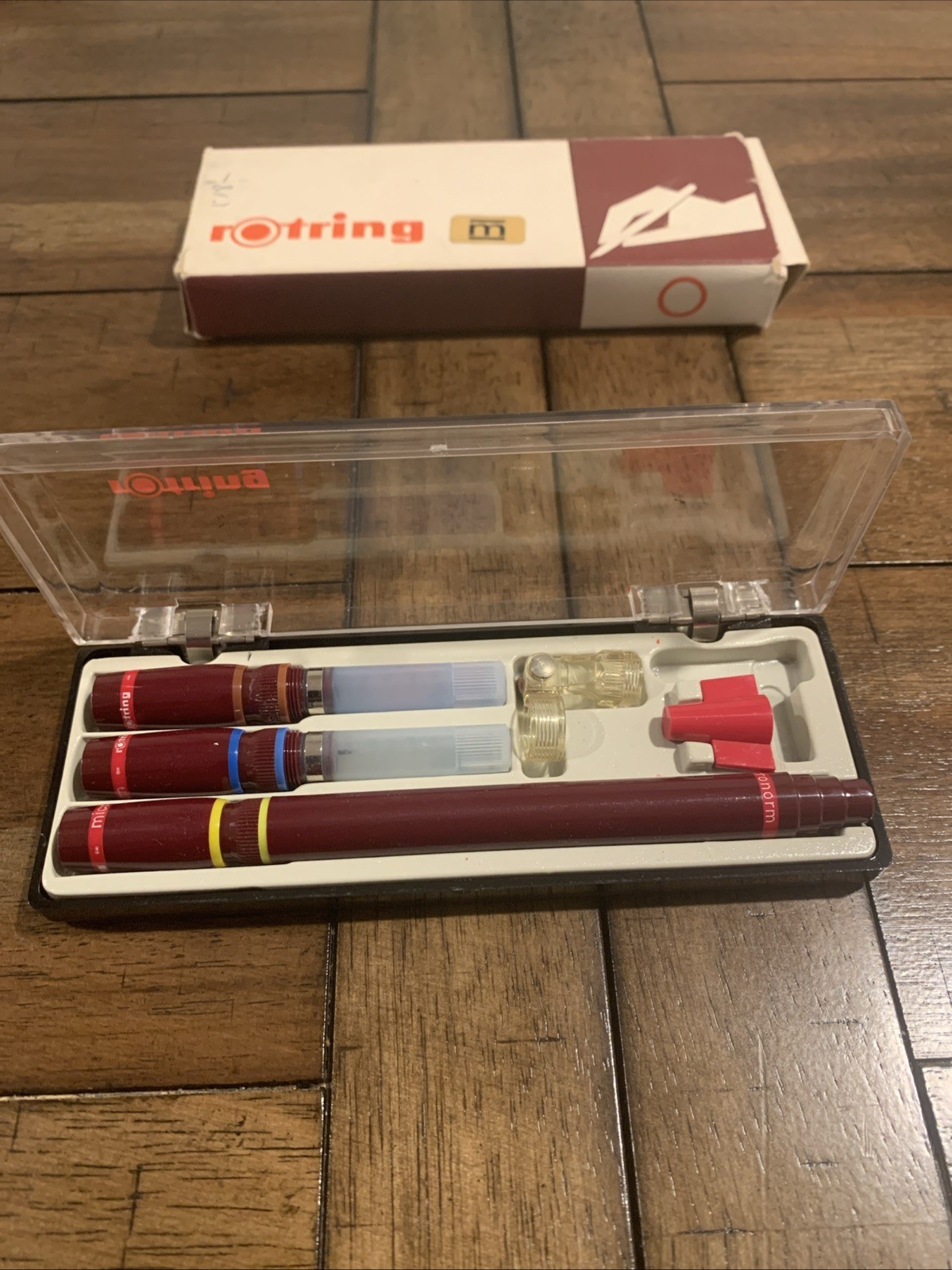 Rotring various sets Used & Untested! Made in Germany.