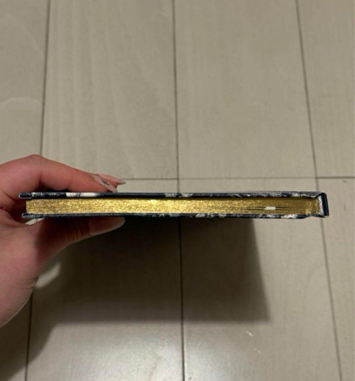 Dior Christian Notebook Novelty Japan Limited Gold Christmas
