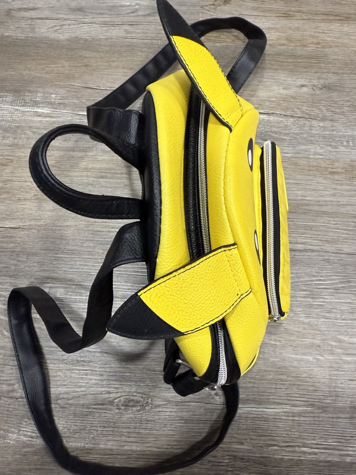 Loungefly Pokemon Pikachu Small Backpack Graphic Model Lighting Yellow w/Ears
