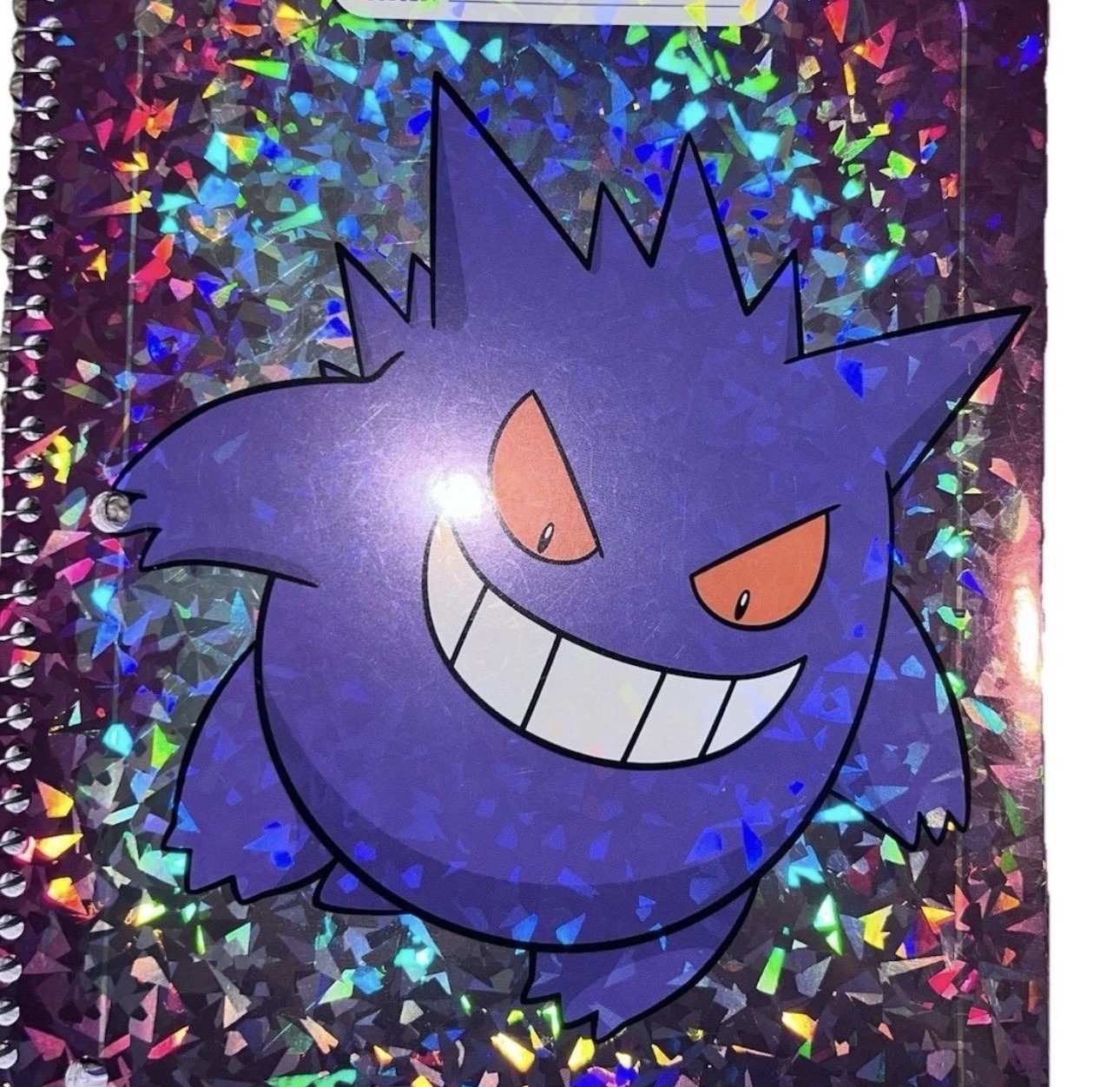 Trapper Keeper Pokémon x Target Gengar Spiral Notebook College Ruled 10.5×7.5