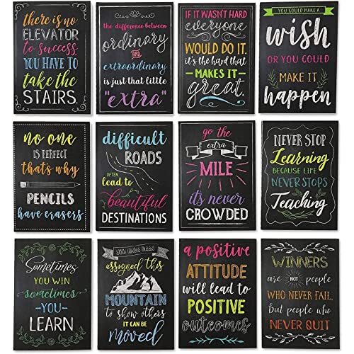 12 Pack Small Inspirational Notebooks with Quotes Motivational Pocket Notebooks