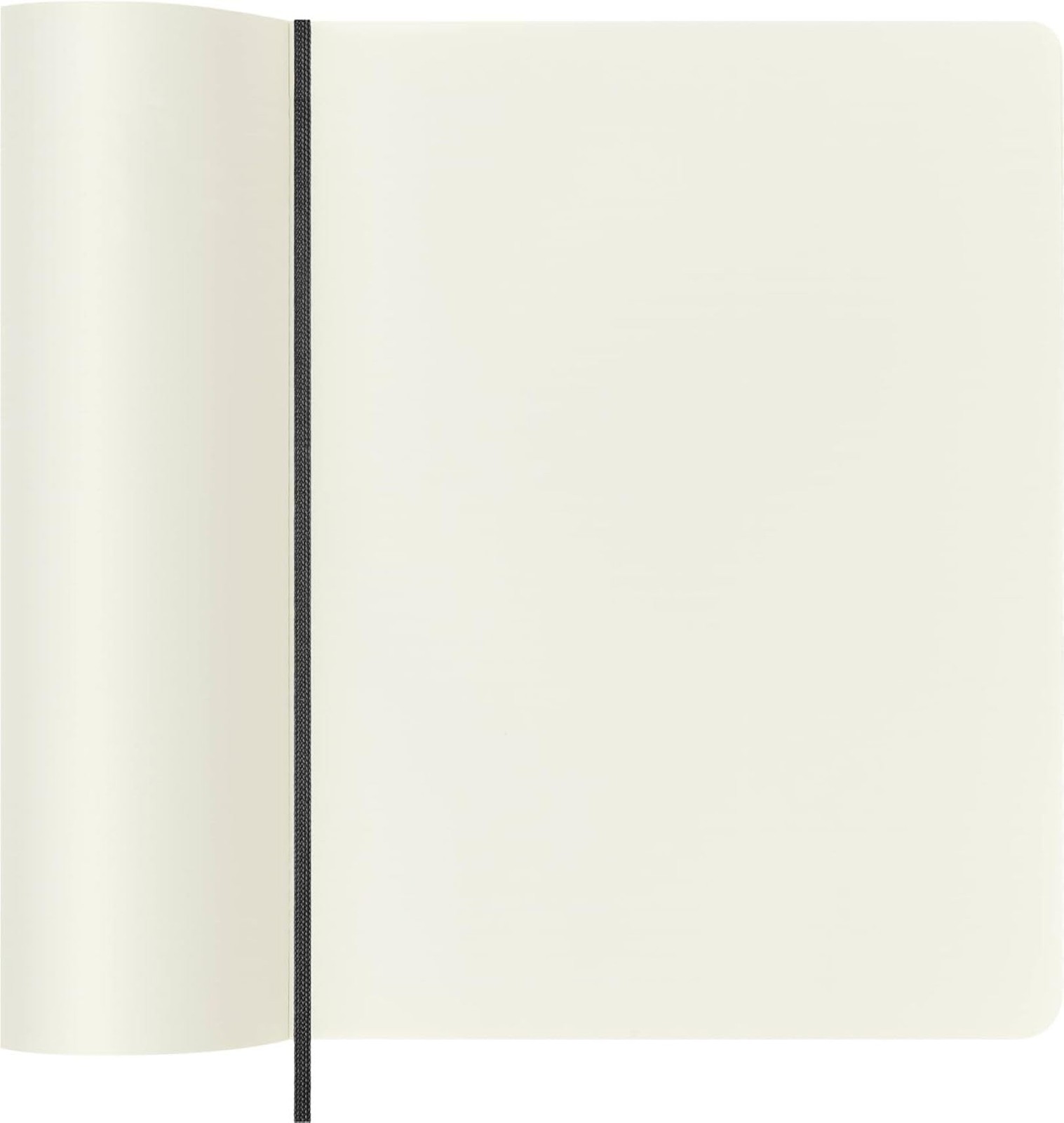 Moleskine Classic Notebook, Soft Cover, XL (7.5″ x 9.5″) Plain/Blank, Black, 192