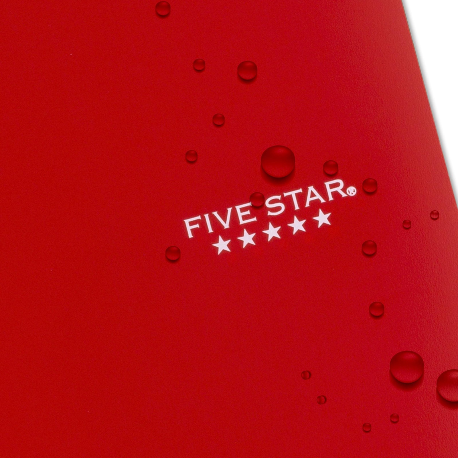 Five Star 5 Subject Notebook Red Lasts All Year 200 College Ruled Pages