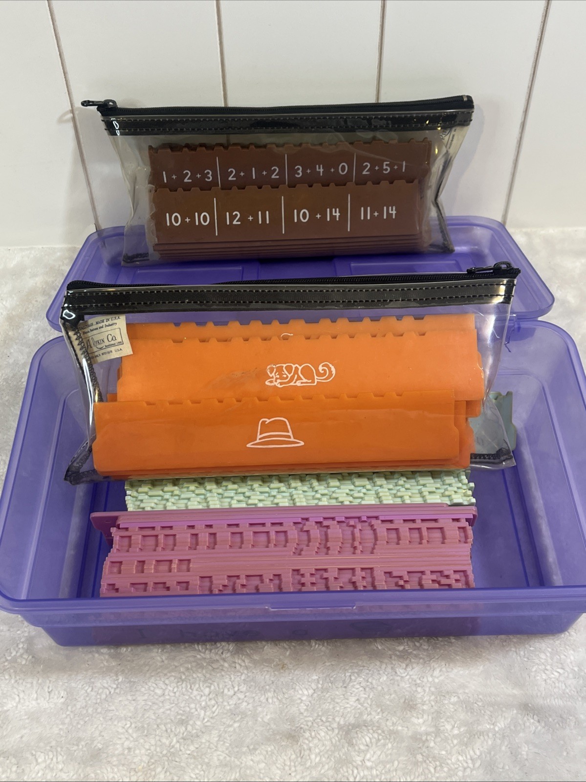 RARE Insta Learn Special Education Teaching Strip Sets Numbers Shapes Reading