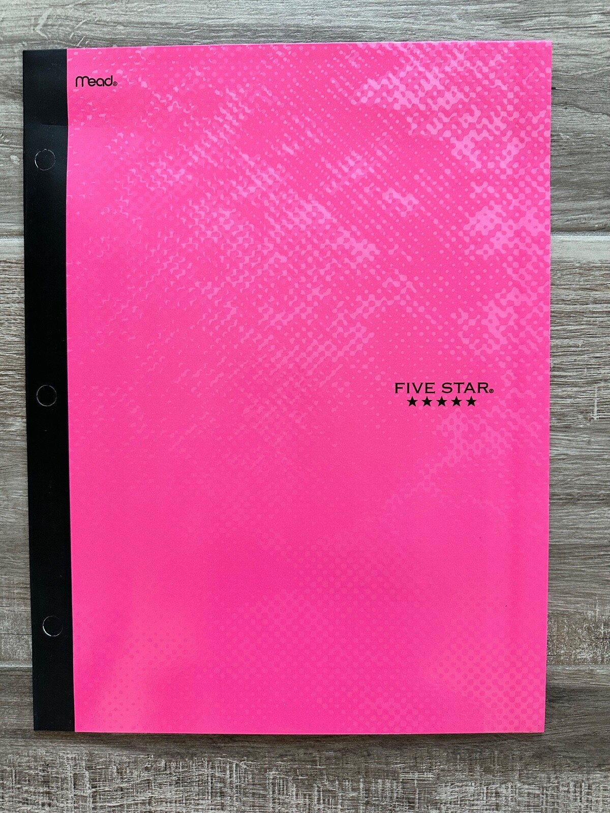 NEW Mead Five Star Portfolio 4 pocket paper folder. 3-hole punched. YOU CHOOSE