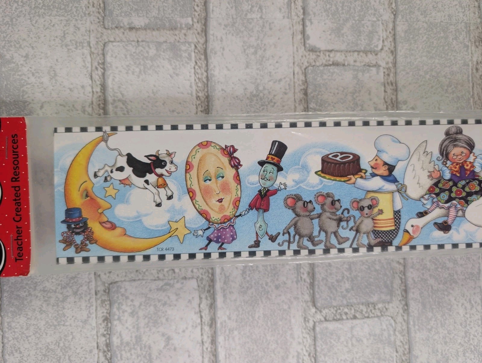 Vintage Nursery Rhyme Theme Classroom Border Trim Mary Engelbreit 35 Feet