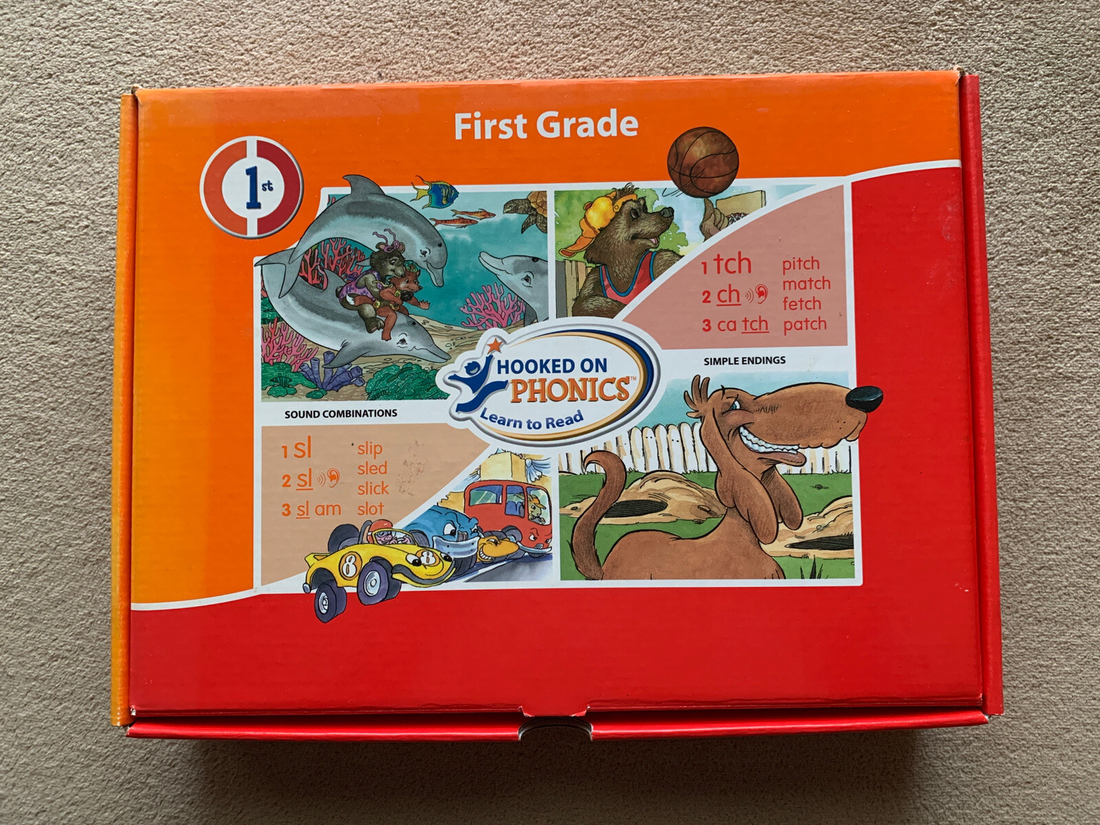 Hooked on Phonics 2005 Learn to Read First Grade Boxed Set