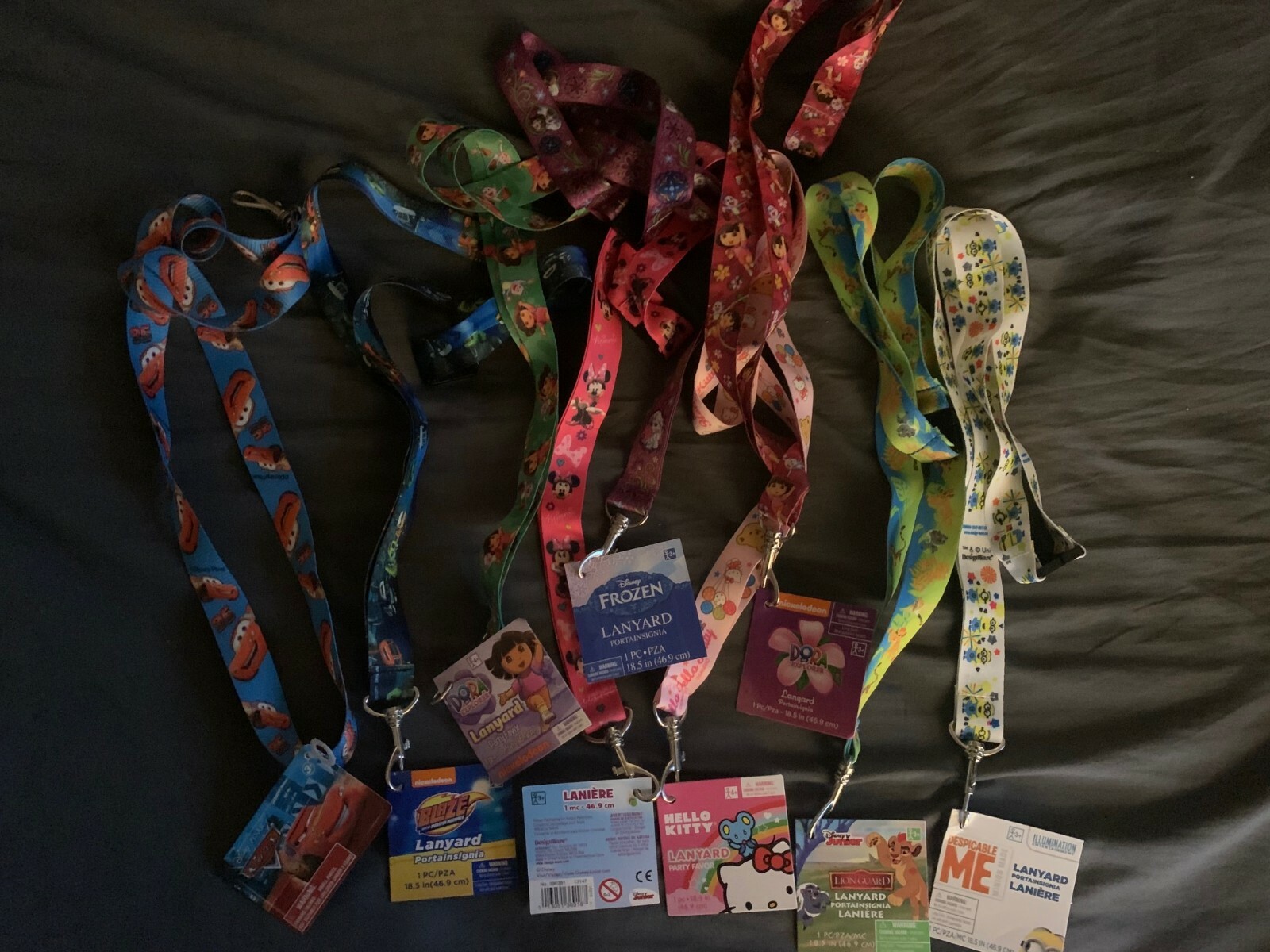 New Lanyard School Office Supplies Disney Nickelodeon Marvel Hello Kitty etc…