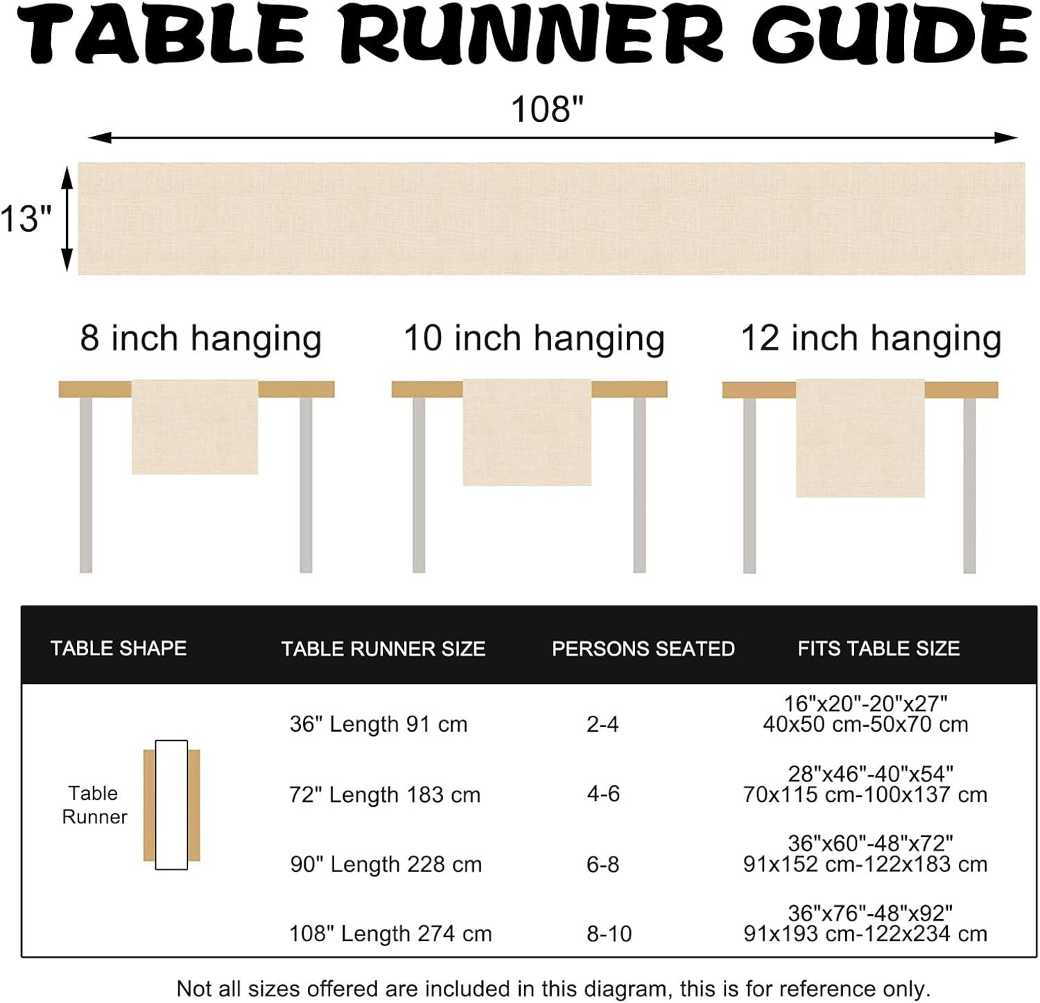 Piano Keyboard Dining Table Runner, Musical Notes Staff Burlap Kitchen Decoratio