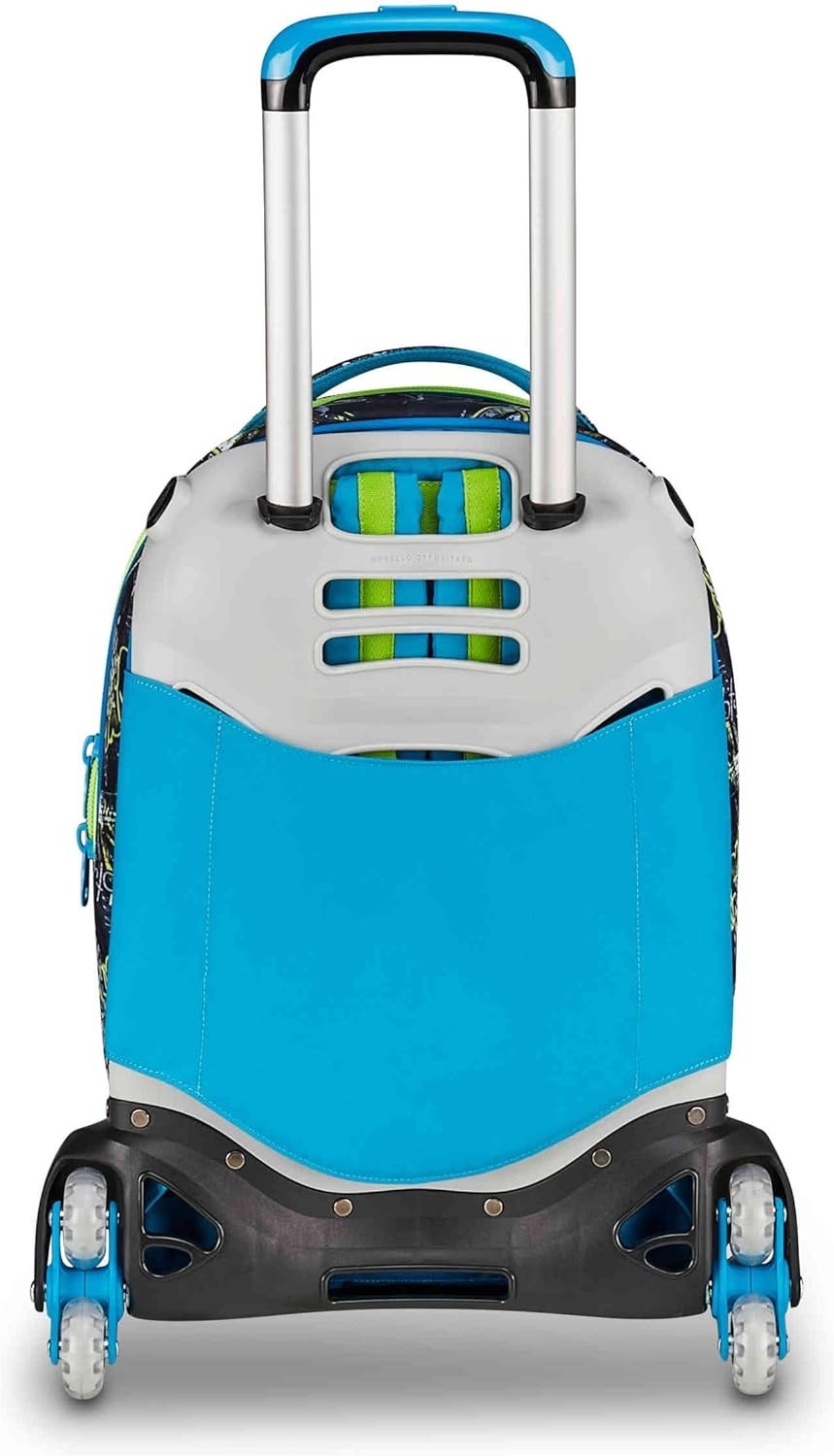 SJ GANG STYLE JAM GANG 8 Wheel Trolley Jack SOFT POUCH BOY, Black, 34L, Scomp…