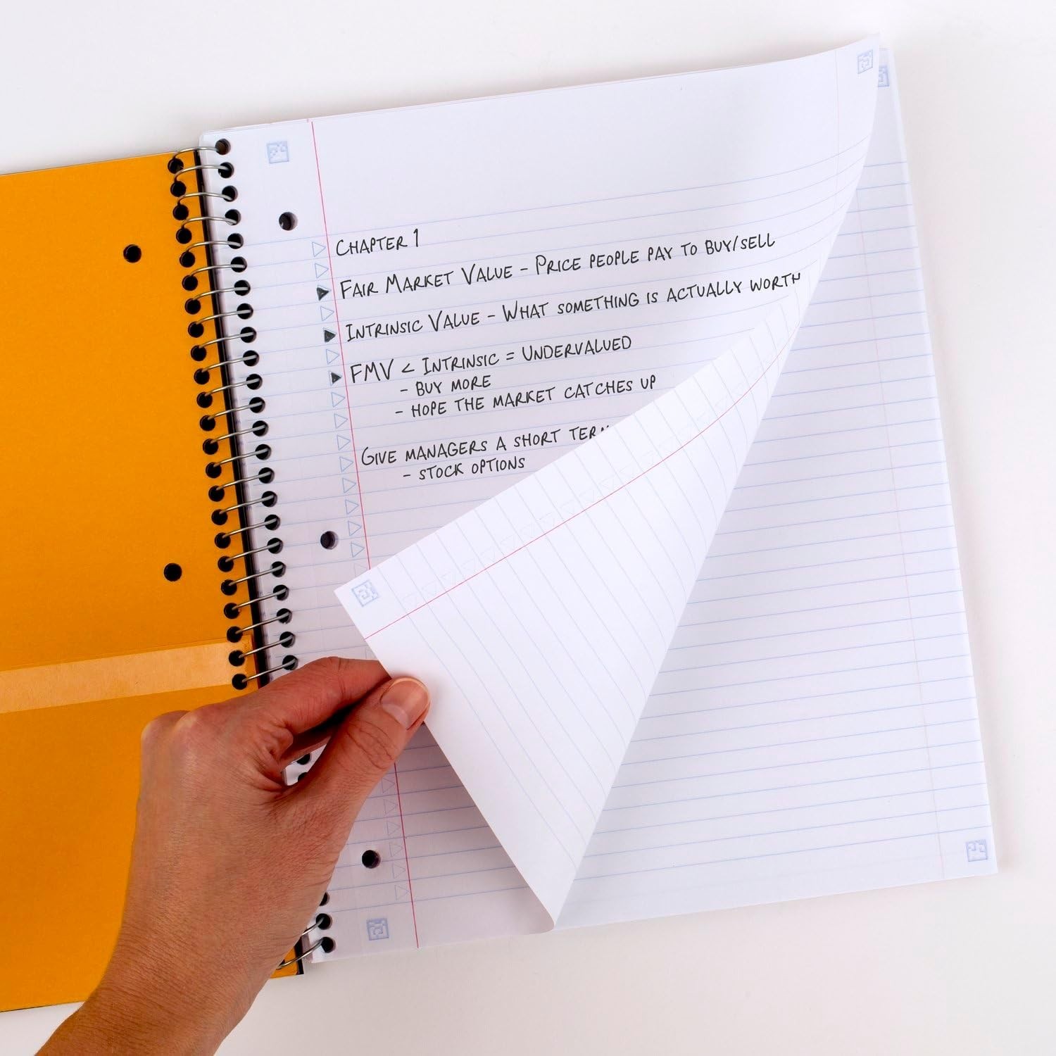 Spiral Notebook + Study App, 6 Pack, 5 Subject, Co
