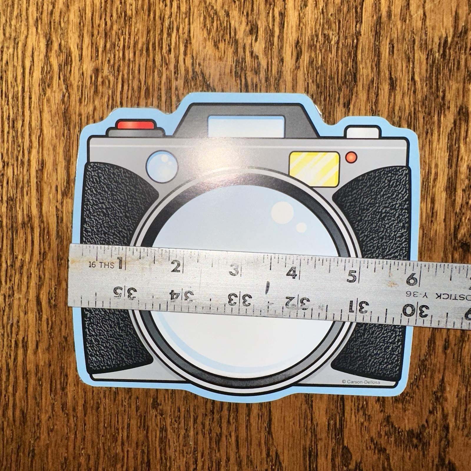 Vtg Carson Dellosa 90s Y2K Cameras Die Cut Bulletin Board Set 26 Cutouts Retro