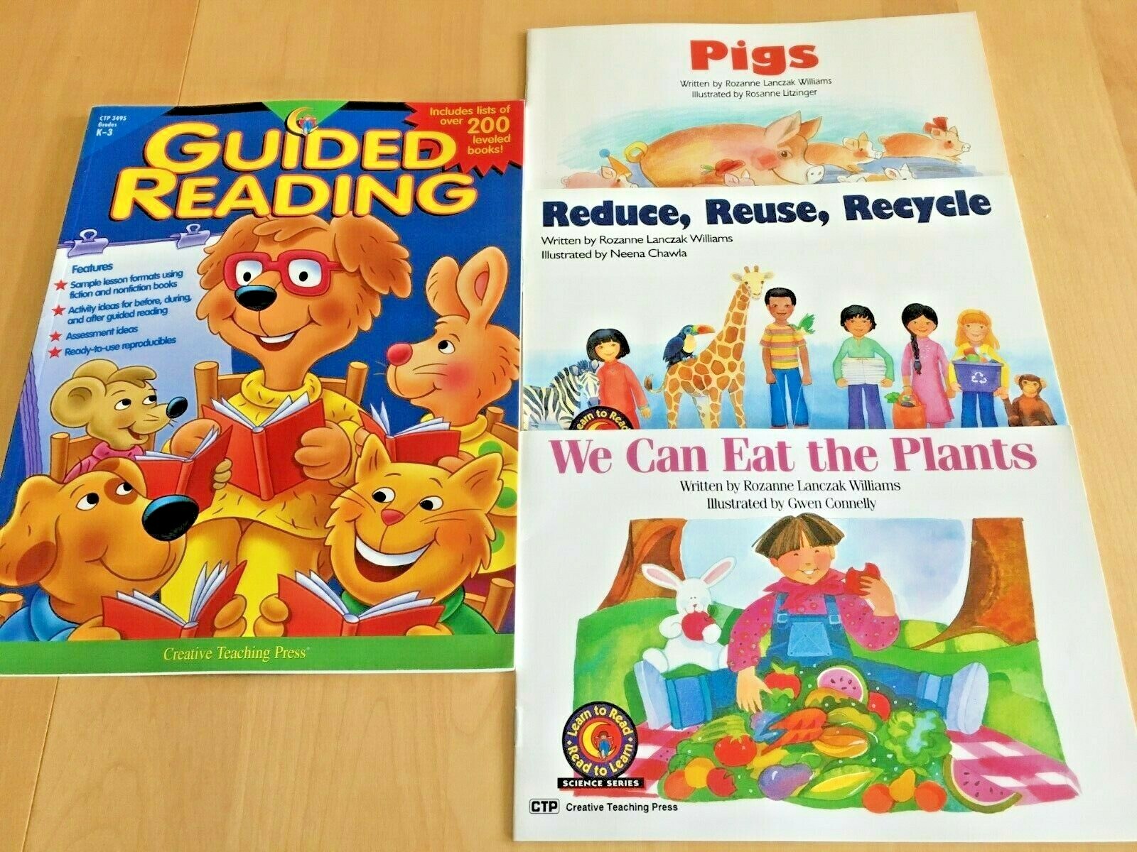 Lot 4: CREATIVE TEACHING PRESS GUIDED READING / LEARN TO READ & READ TO LEARN