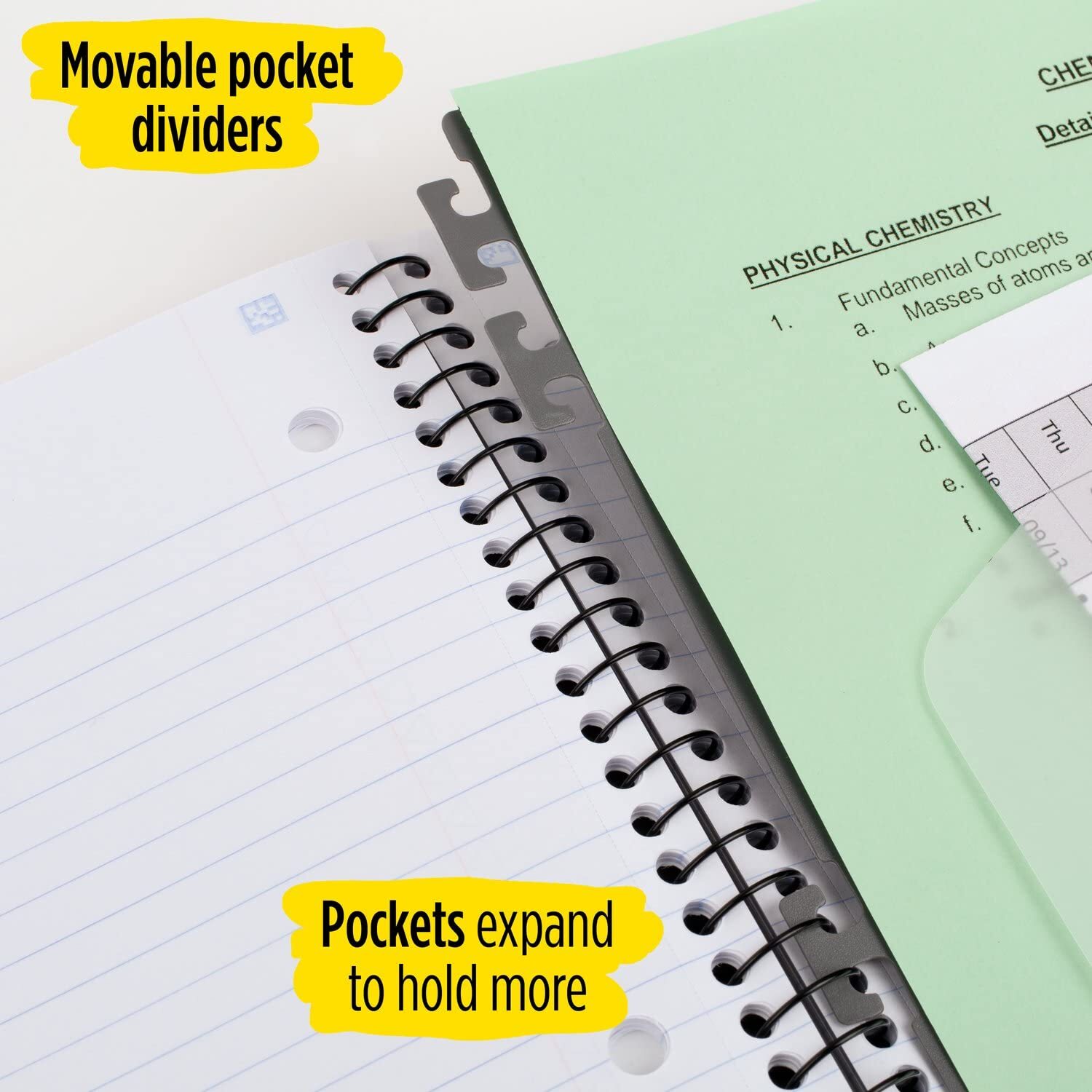 Five Star Amethyst Purple 5 Subject Notebook Lasts All Year 200 Sheets