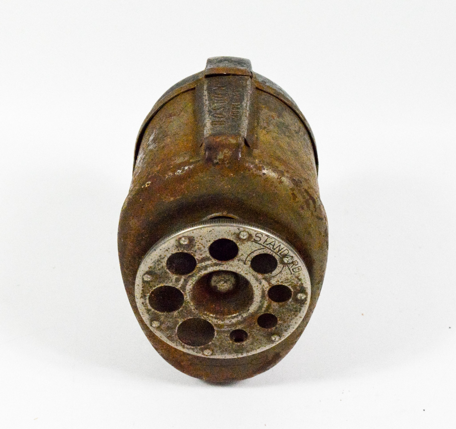 VTG Boston Model KS 8 Hole Pencil Sharpener Manual Handle Wal/Desk Mount