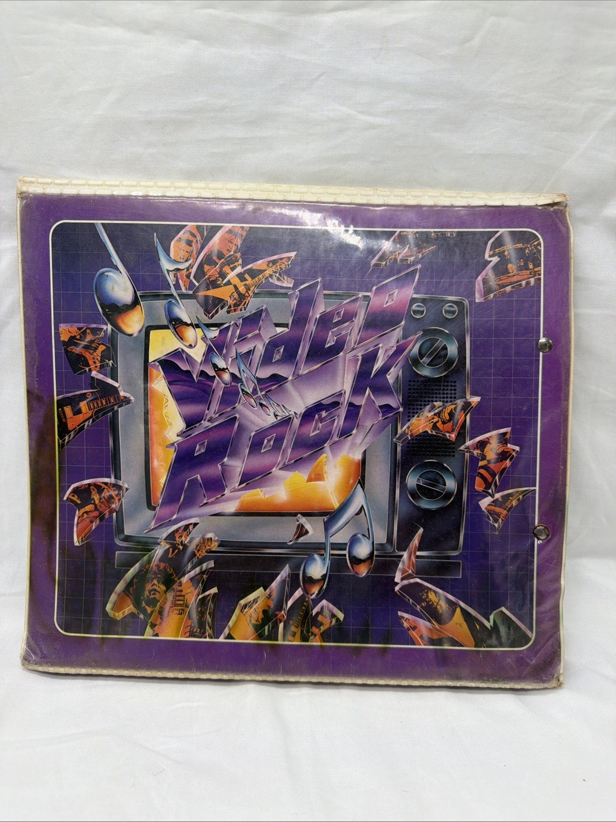 VTG Mead Trapper Keeper 80’s #29096 Notebook “Video Rock” USA Made RARE READ