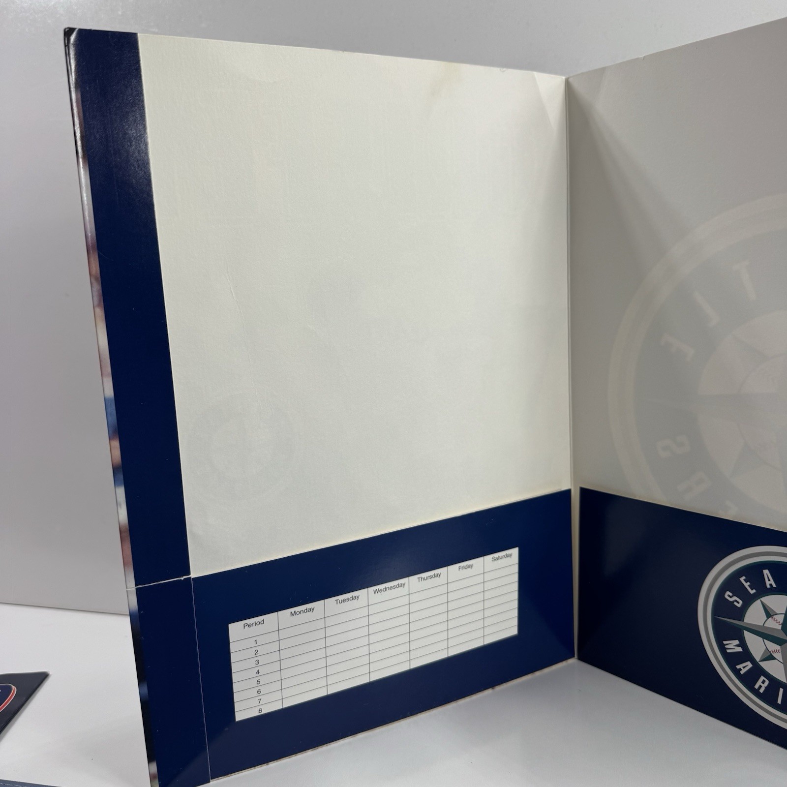 VTG Lot Of 3 Starline Baseball Pocket Folders Ken Griffey Jr Derek Jeter 9×12″