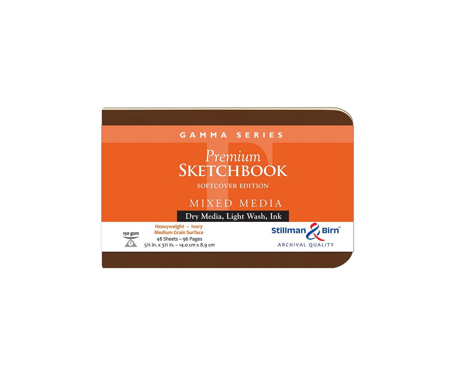 Stillman & Birn Gamma Series – Softcover Sketchbook – Landscape 5 x 3 – 150gsm