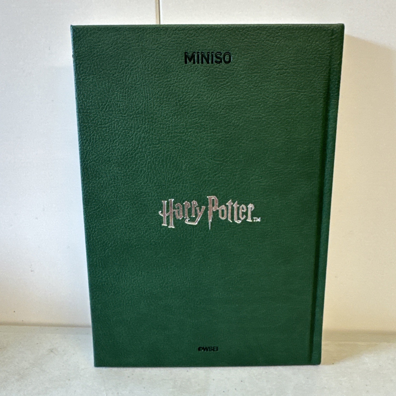 Harry Potter Slytherin Journal Notebook – Hardcover with 3D Crest