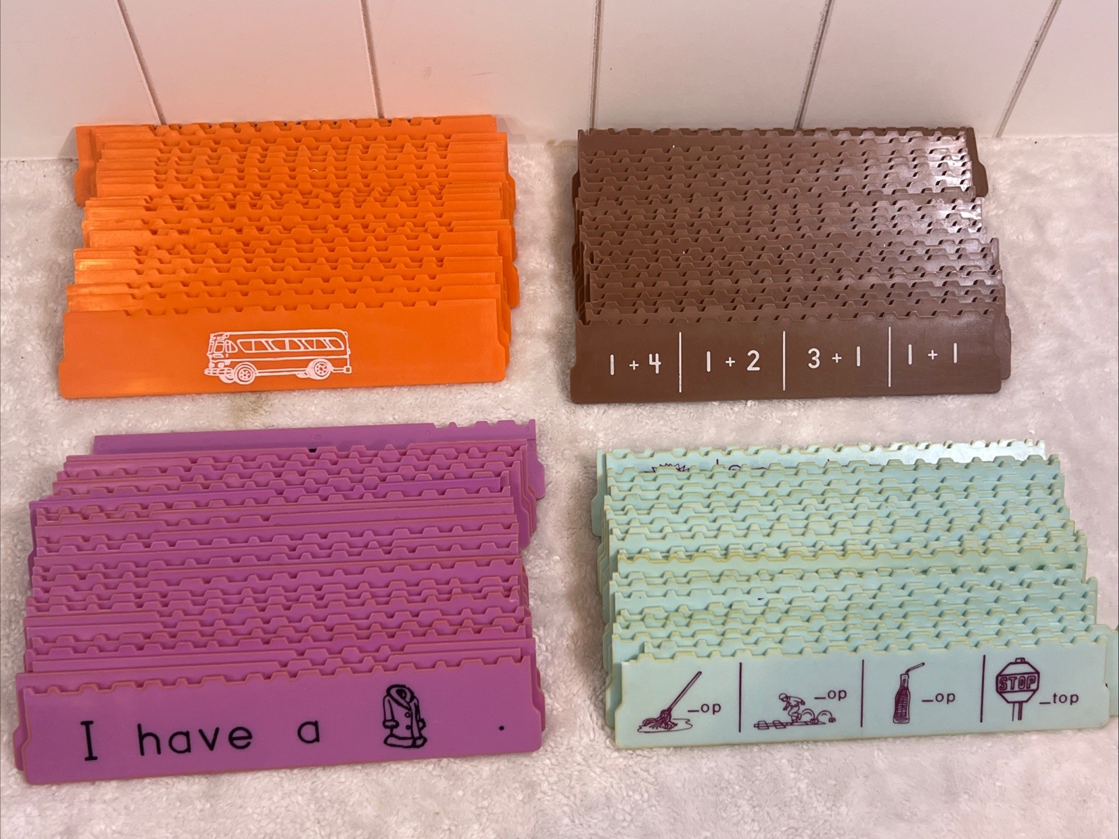 RARE Insta Learn Special Education Teaching Strip Sets Numbers Shapes Reading
