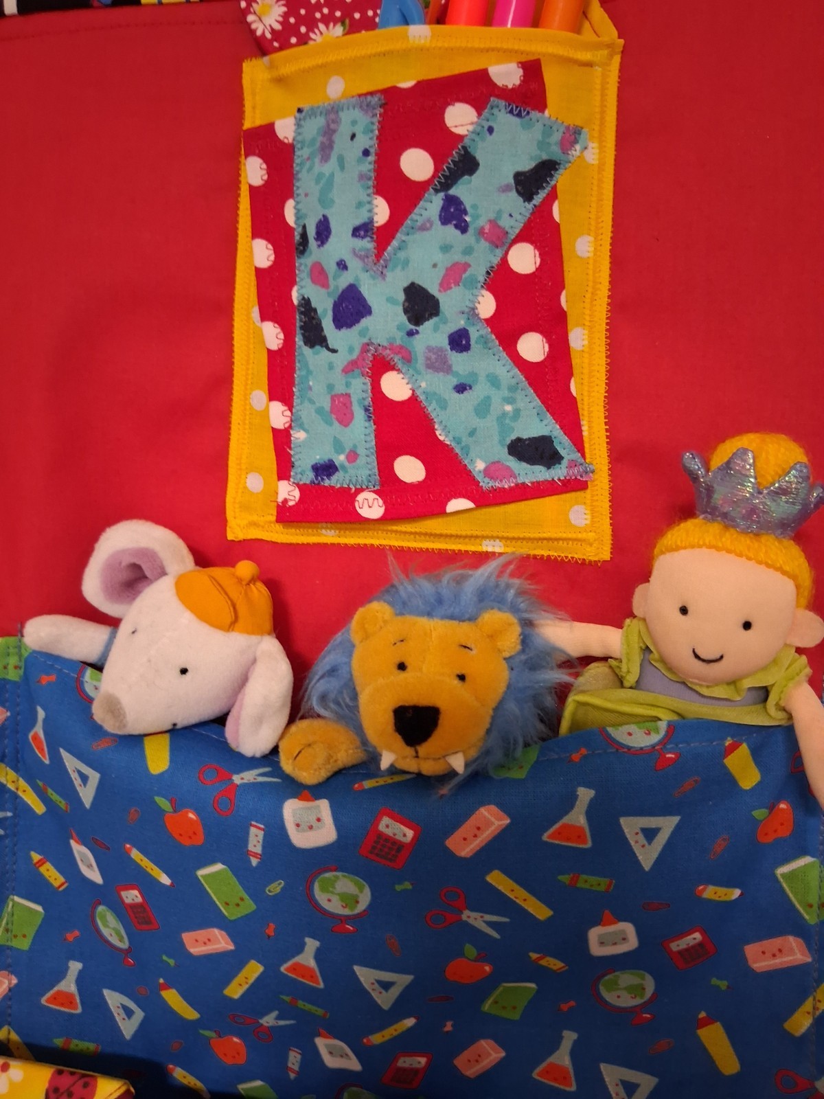Elementary Classroom, Wall Chart, Banner, Large, Medium, and Small Pockets