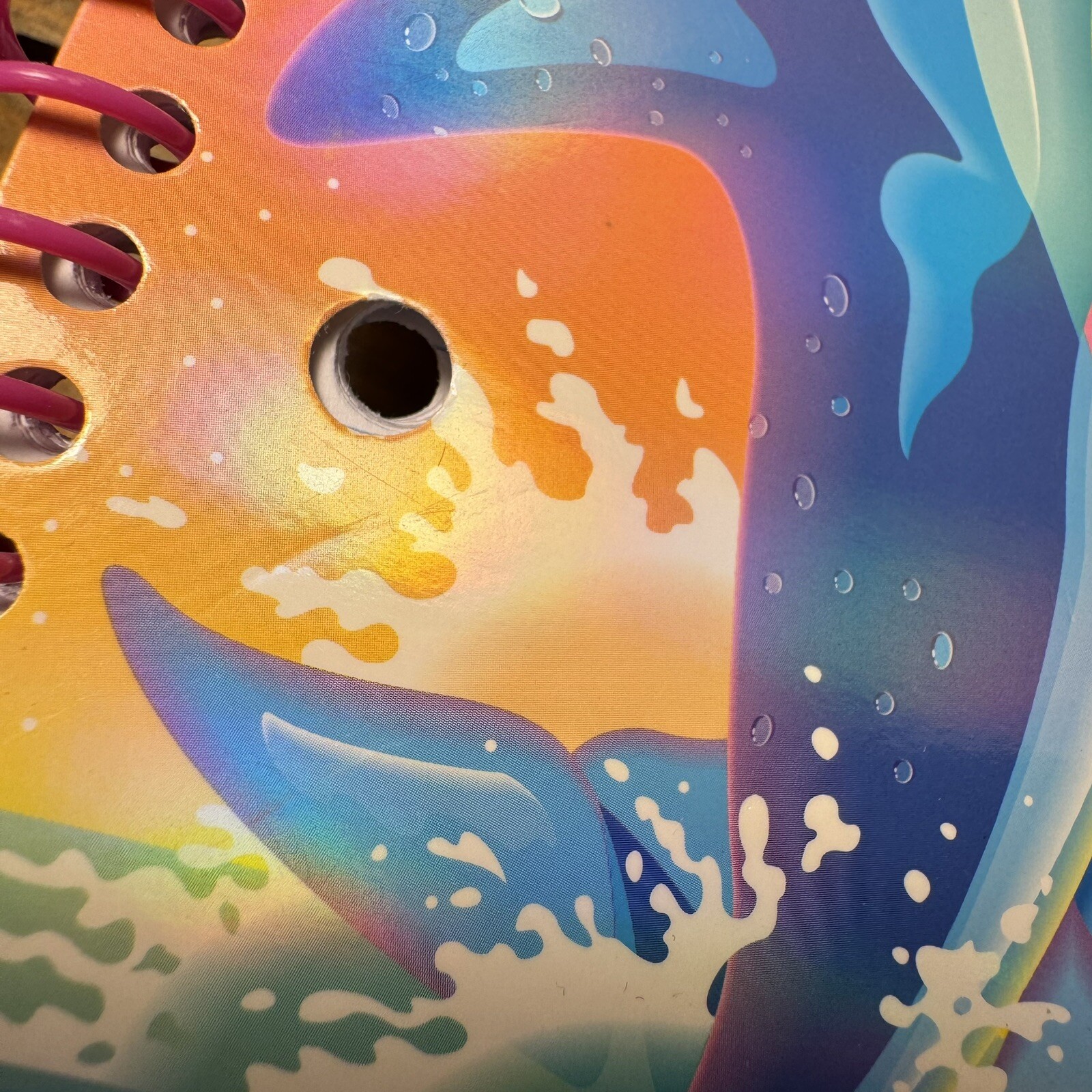 Two 2021 Lisa Frank Notebooks Dancing Dolphins & HB Casey Spiral 1 Subject