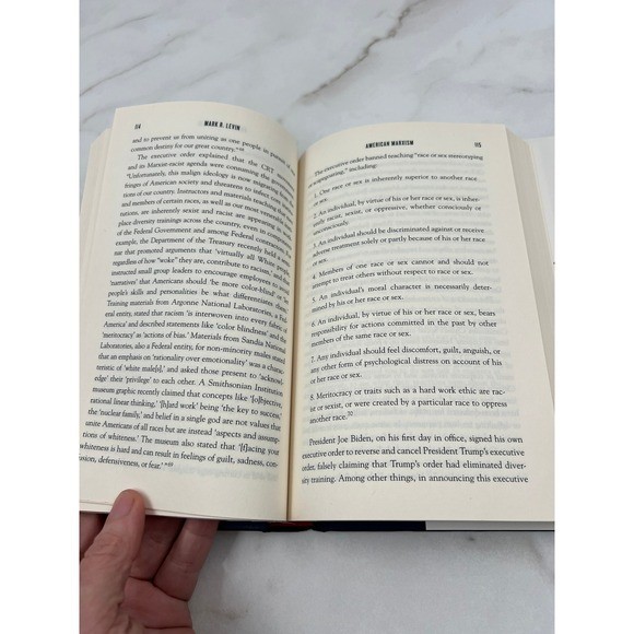 American Marxism by Mark R Levin Hardcover 2021 Political Science Book