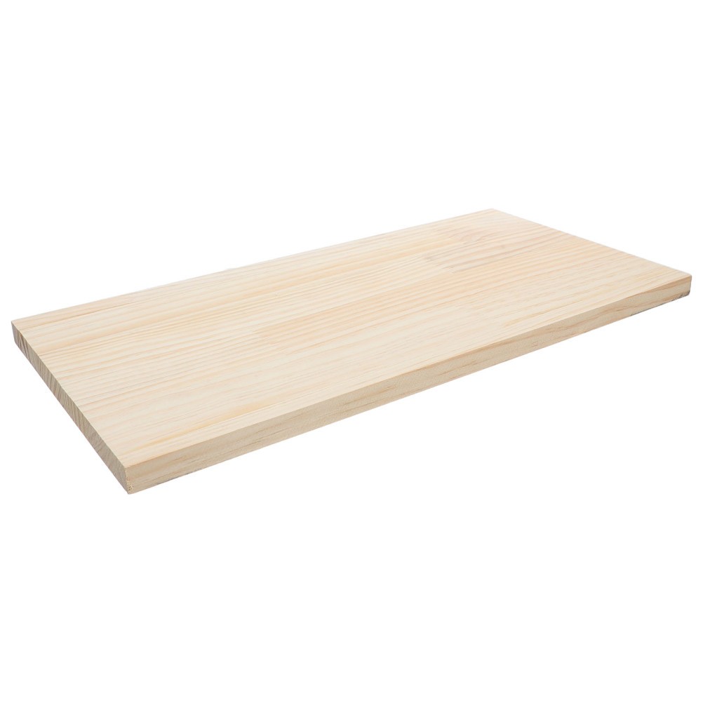 Natural Pine Board for Shelves Wooden Shelf Panel for Kitchen Cabinet Organizer
