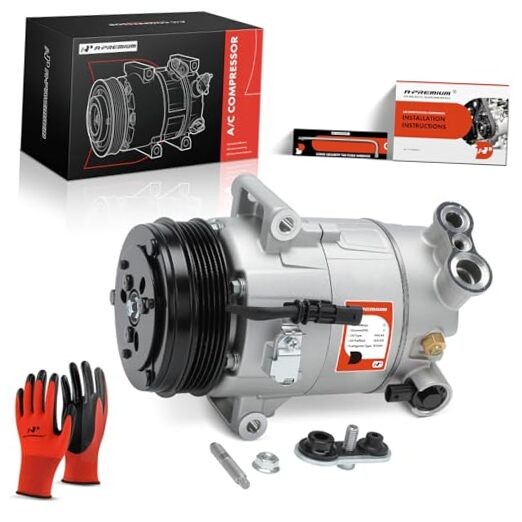 A/C Compressor with Clutch Compatible with Chevrolet Equinox 2018-2023,